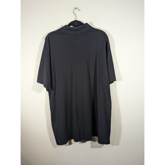 Foundry Black Polo Short Sleeve Shirt Men's Size 2XL - Picture 2 of 5